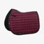 LeMieux Diamante Jumping Saddle Pad Burgundy Large