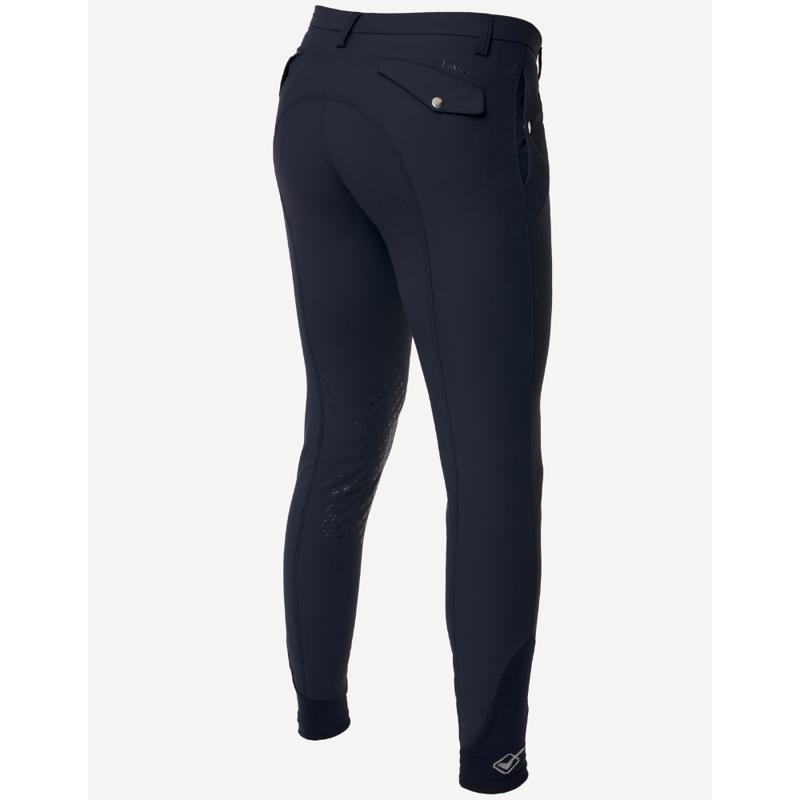 LeMieux Elite Men's Classic Pleated Breech Navy-1