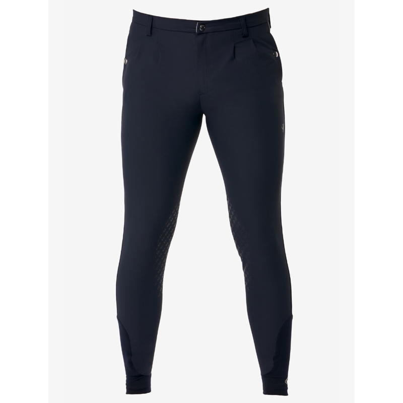 LeMieux Elite Men's Classic Pleated Breech Navy-2