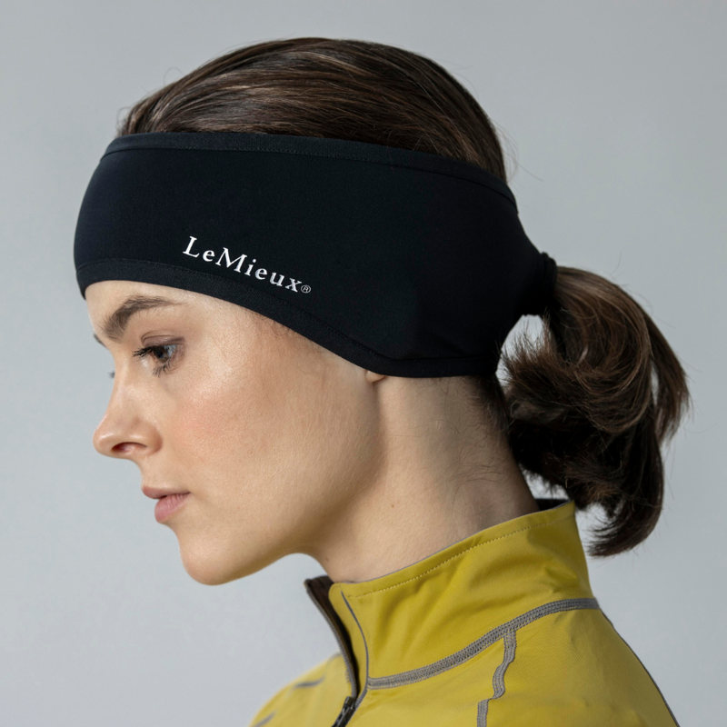 LeMieux Ear Warmer Headband Black-1