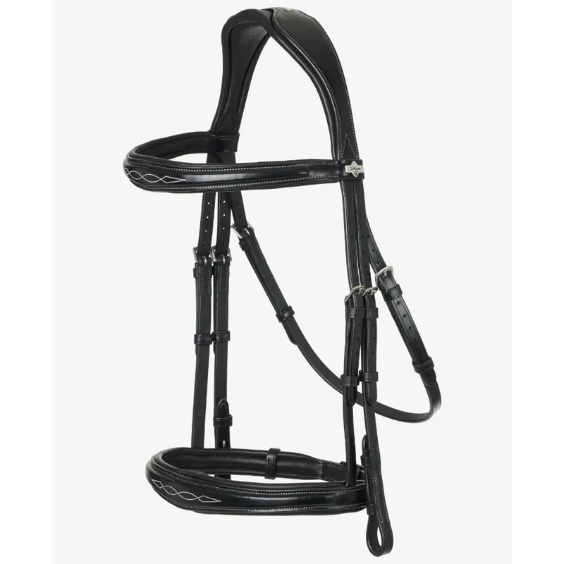 LeMieux Kudos Competition Flash Bridle Black-1