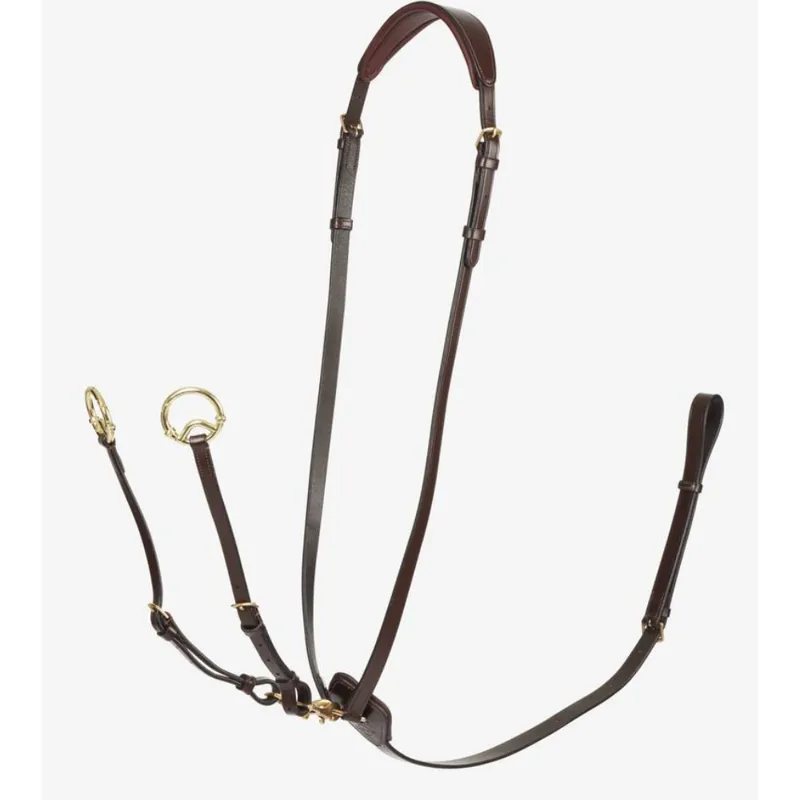 LeMieux Kudos Running Martingale Havana/Brass