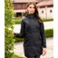 LeMieux Ladies Grace Long Rain Jacket Black