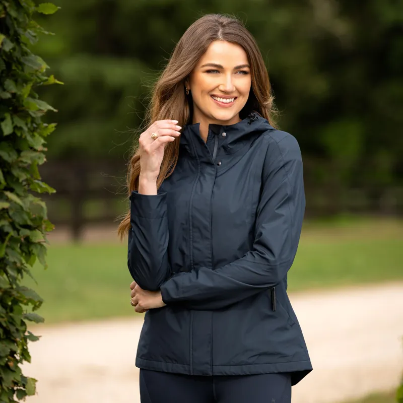 LeMieux Ladies Isla Short Rain Jacket Navy