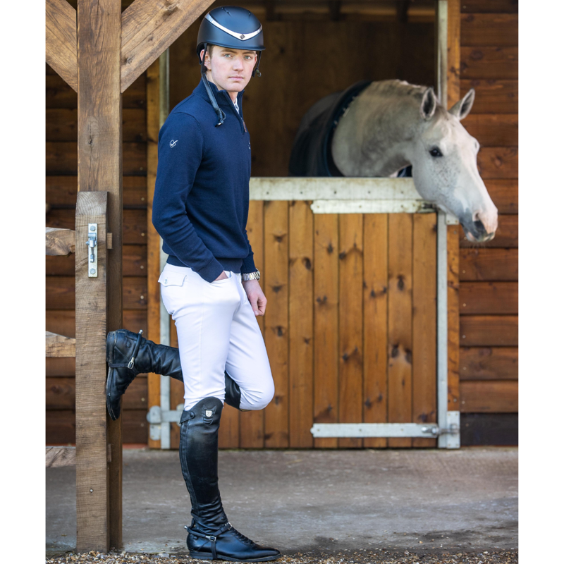 LeMieux Men's Breeches White-2