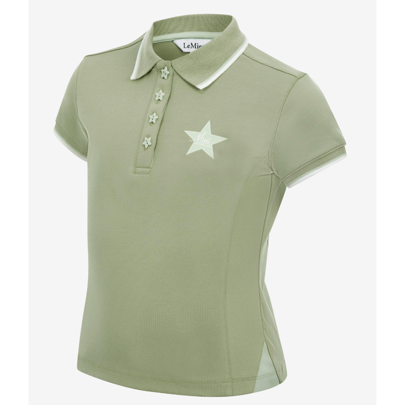 LeMieux Mini Polo Shirt Fern-1