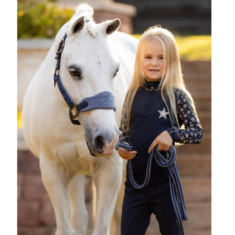 LeMieux Mini Reflective Base Layer Indigo-1