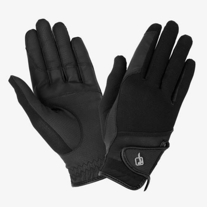 LeMieux Pro Mesh Riding Gloves Black-1