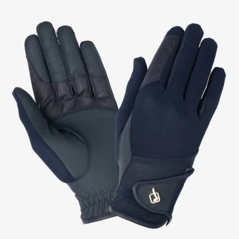 LeMieux Pro Mesh Riding Gloves Navy-1