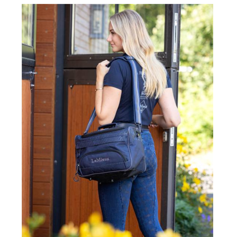 LeMieux Elite ProKit Lite Grooming Bag Navy-1