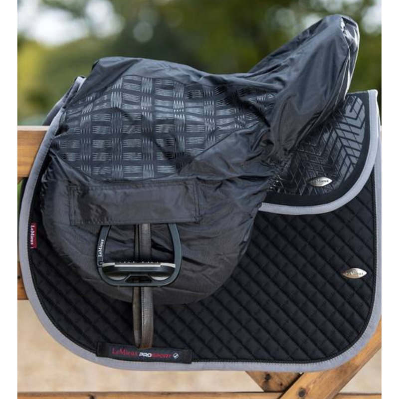LeMieux Ride On Saddle Cover GP Black-1