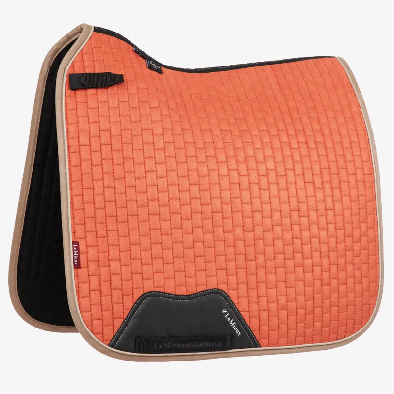 LeMieux Suede Dressage Square Apricot