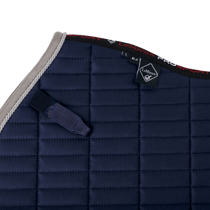 LeMieux SuedeEuroJump Square Navy-1