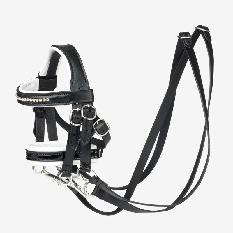 LeMieux Toy Pony Double Bridle Black