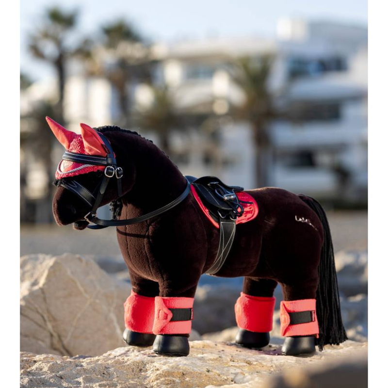 LeMieux Toy Pony Fly Hood Papaya-1