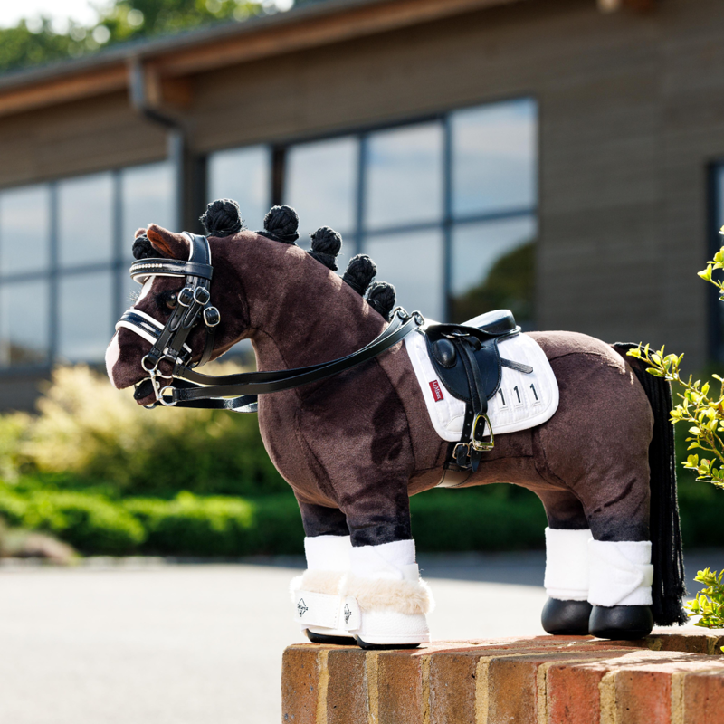 LeMieux Toy Pony Double Bridle Black-1