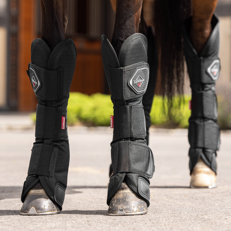 LeMieux Travel Boots Black-1
