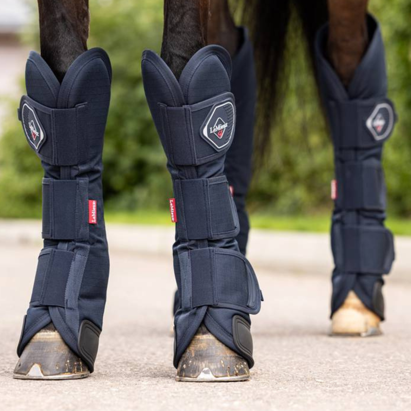 LeMieux Travel Boots Navy-2