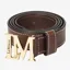 LeMieux Unisex Monogram Belt  Brown