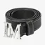 LeMieux Unisex Monogram Belt Black