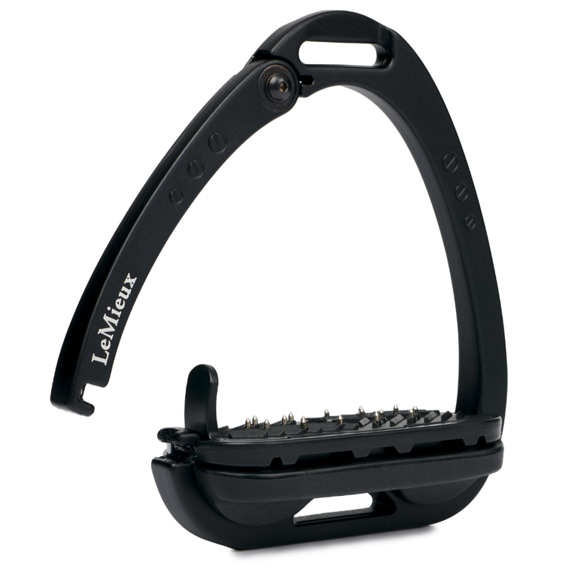 LeMieux Vector Balance Stirrups Black-1