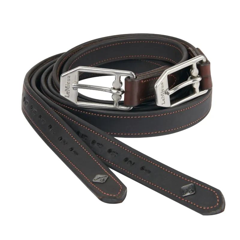 LeMieux Vector Stirrup Leather Brown