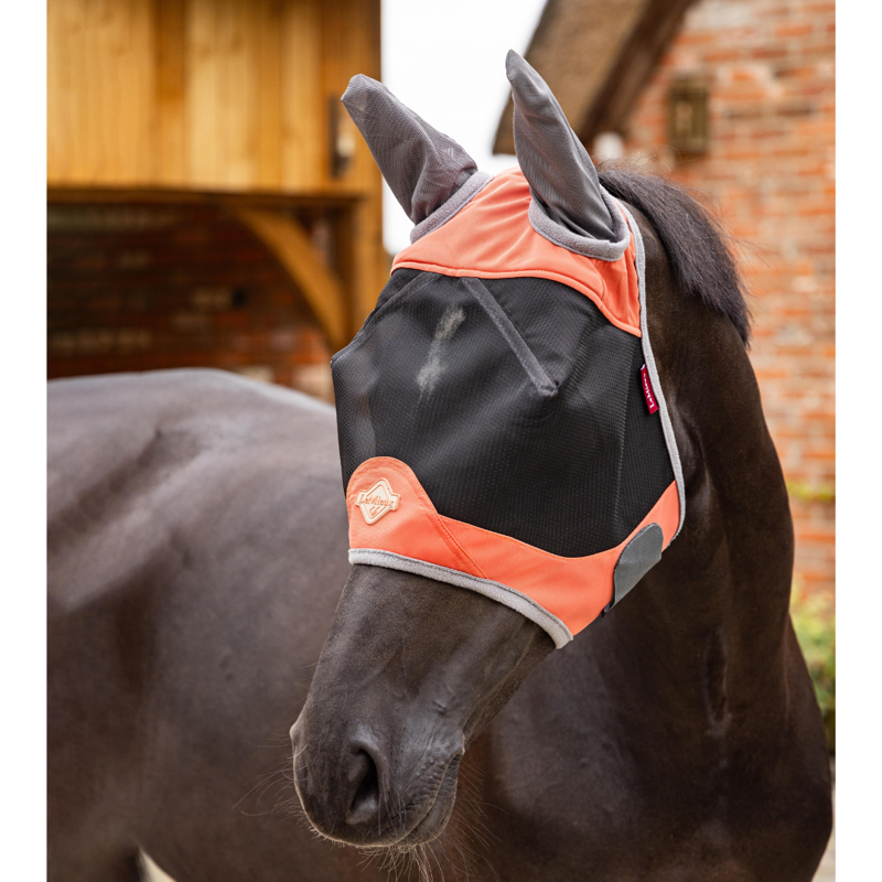 LeMieux Visor-Tek Half Fly Mask Apricot-1