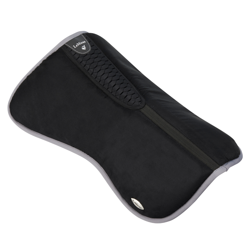 LeMieux Wither Relief Memory Foam Half Pad Black-1