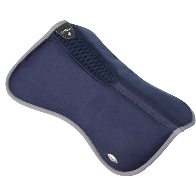 LeMieux Wither Relief Memory Foam Half Pad Navy-1