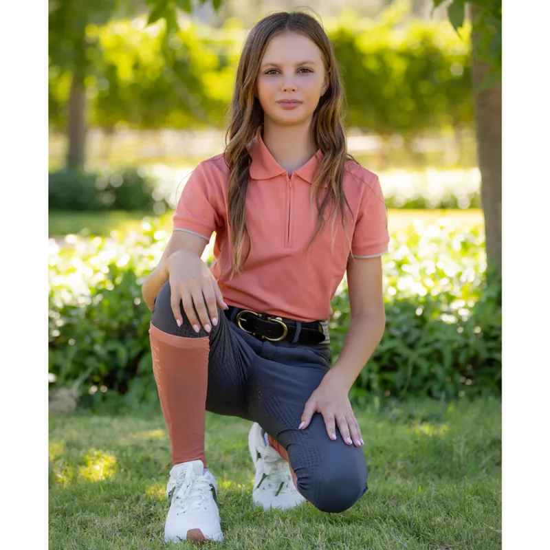 LeMieux Young Rider Polo Shirt Apricot