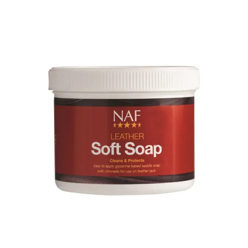 NAF Leather Soft Soap 400g 
