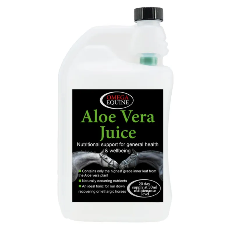 Omega Equine Aloe Vera Juice 1 Litre