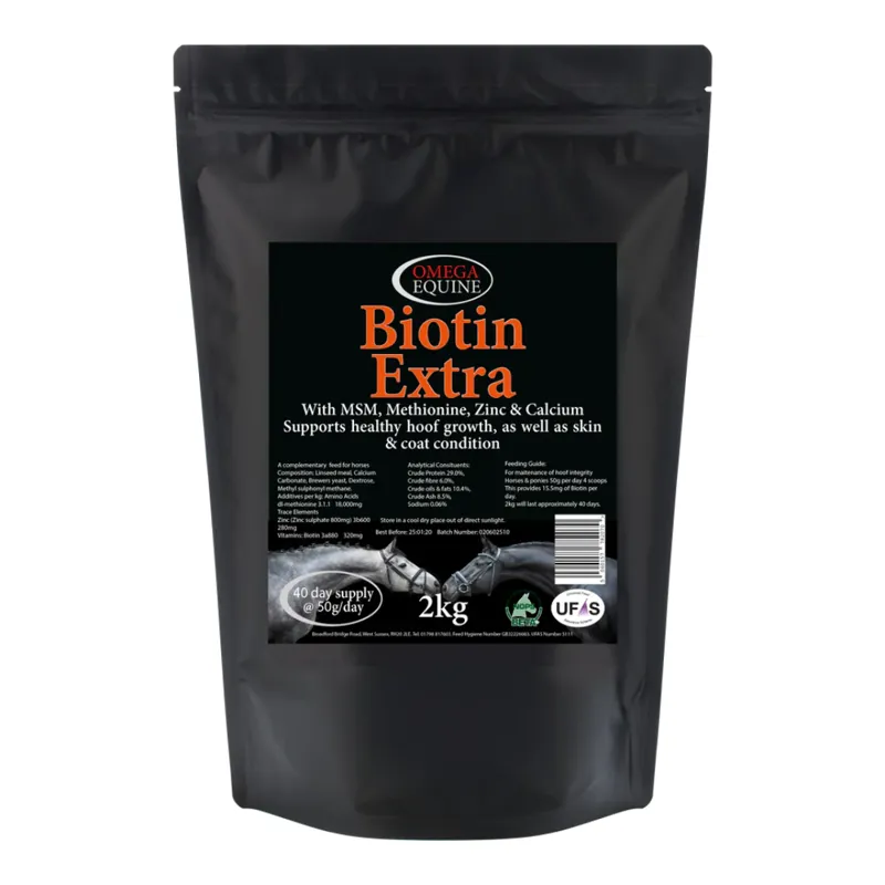 Omega Equine Biotin Extra 2KG