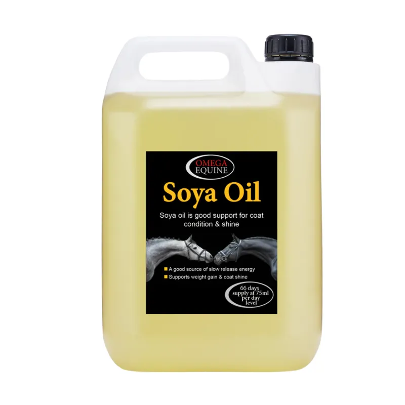 Omega Equine Soya Oil 5 Litres