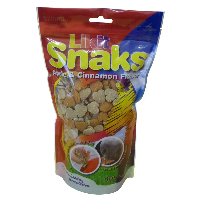 Likit 500g Box of 10 Apple and Cinnamon Snaks