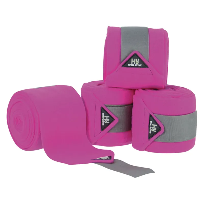 Hy Sport Active Luxury Bandages in Coral Rose
