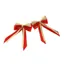 ShowQuest Piggy Bow and Tails Pair in Red/Gold