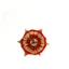 ShowQuest Boston/Ludlow Buttonhole in Red/Gold