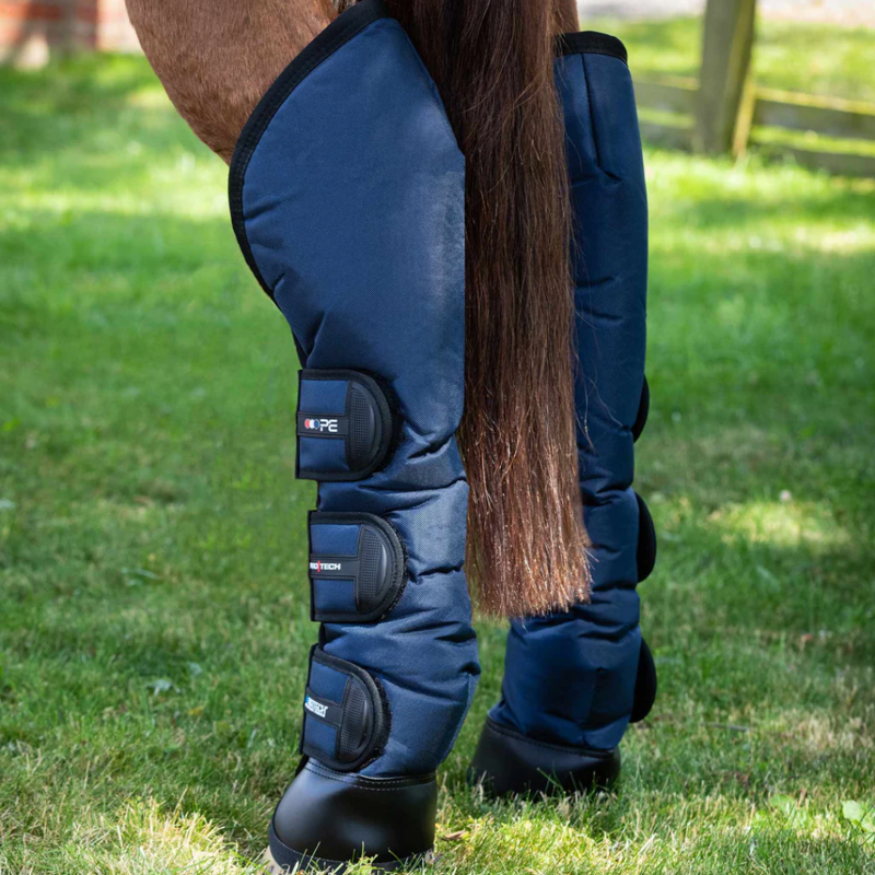 Premier Equine Ballistic Knee Pro-Tech Horse Travel Boots Navy-3