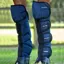 Premier Equine Ballistic Knee Pro-Tech Horse Travel Boots Navy