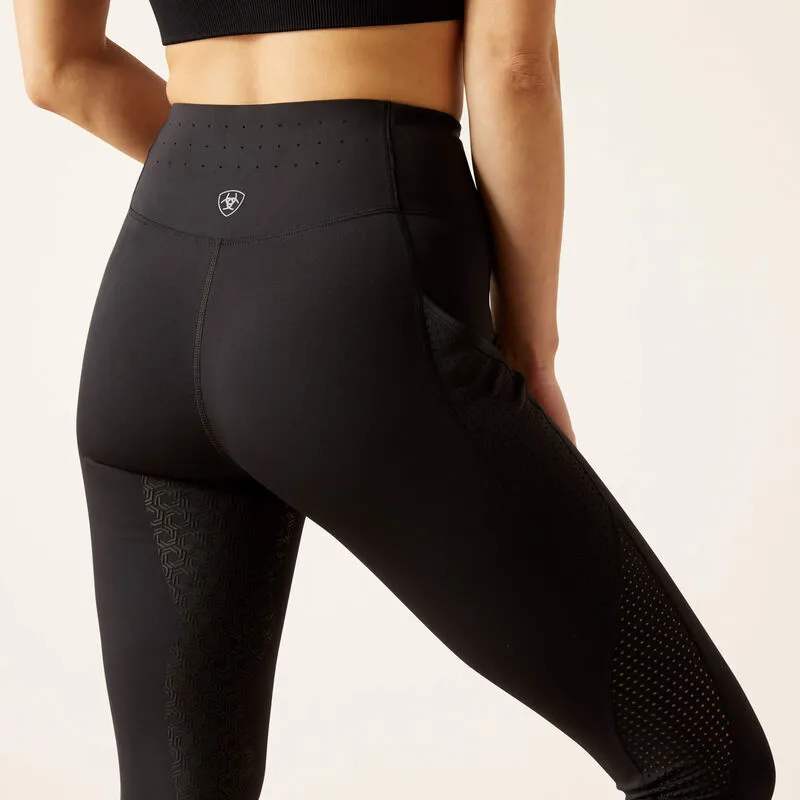 Ariat Women Breathe EOS Half Grip Tight Black-4