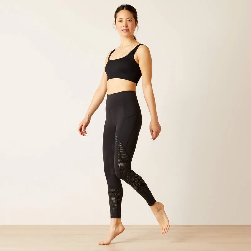 Ariat Women Breathe EOS Half Grip Tight Black-2