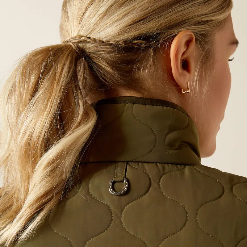 Ariat Ashley 2.0 Insulated Vest Winter Moss-5