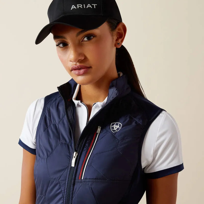 Ariat Womens Fusion Insulated Gilet Navy-3