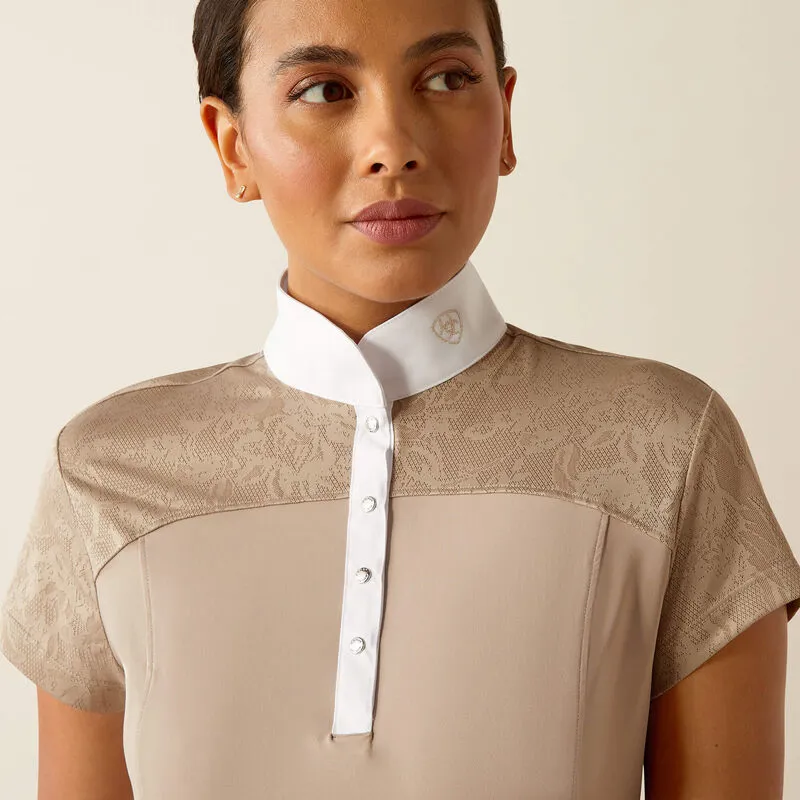 Ariat Womens Bellatrix Short Sleeve Show Shirt Cape Reed-3