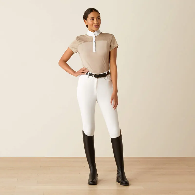 Ariat Womens Bellatrix Short Sleeve Show Shirt Cape Reed-2