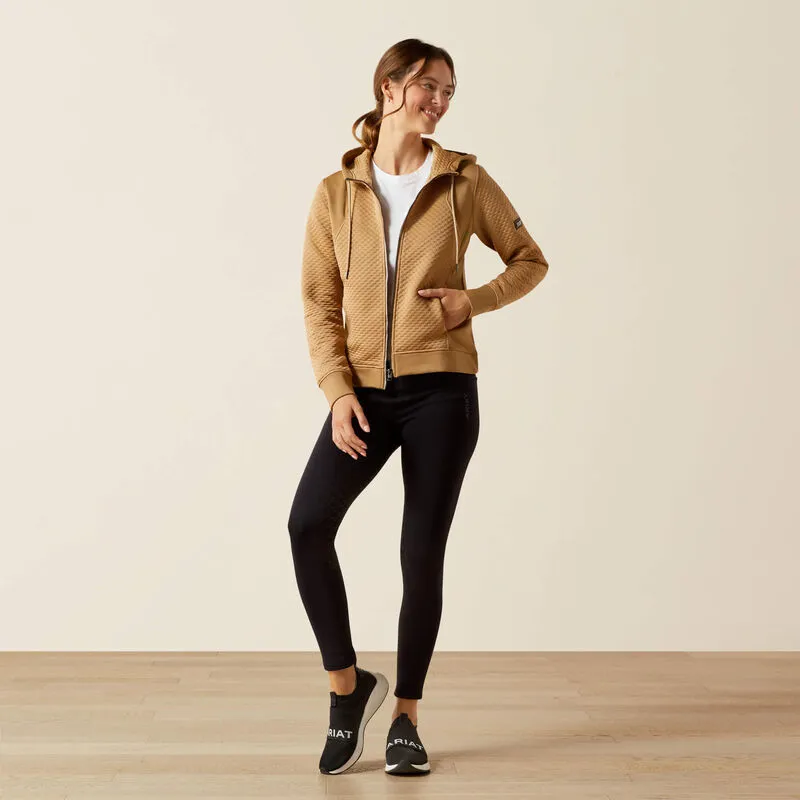 Ariat Womens Radiance Full Zip SweatShirt Tiger's Eye-3