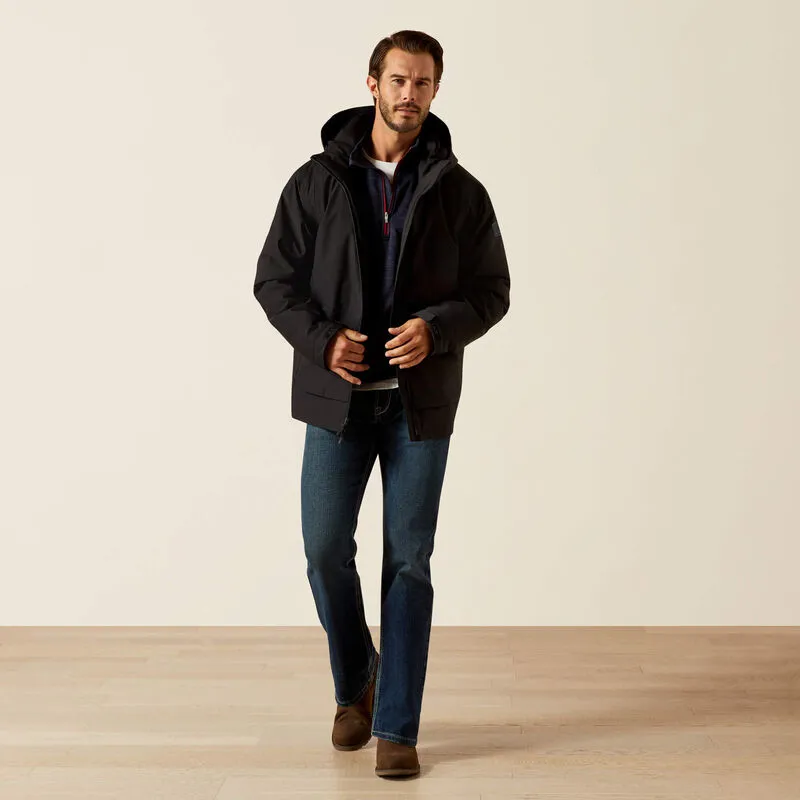 Ariat Mens Outer Banks Waterproof H20 Jacket Black-2