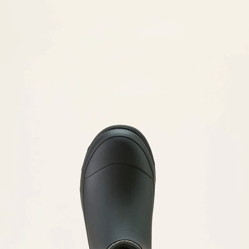 Ariat Womens Kelmarsh Shortie Rubber Boot Black/Ocelot Print-4