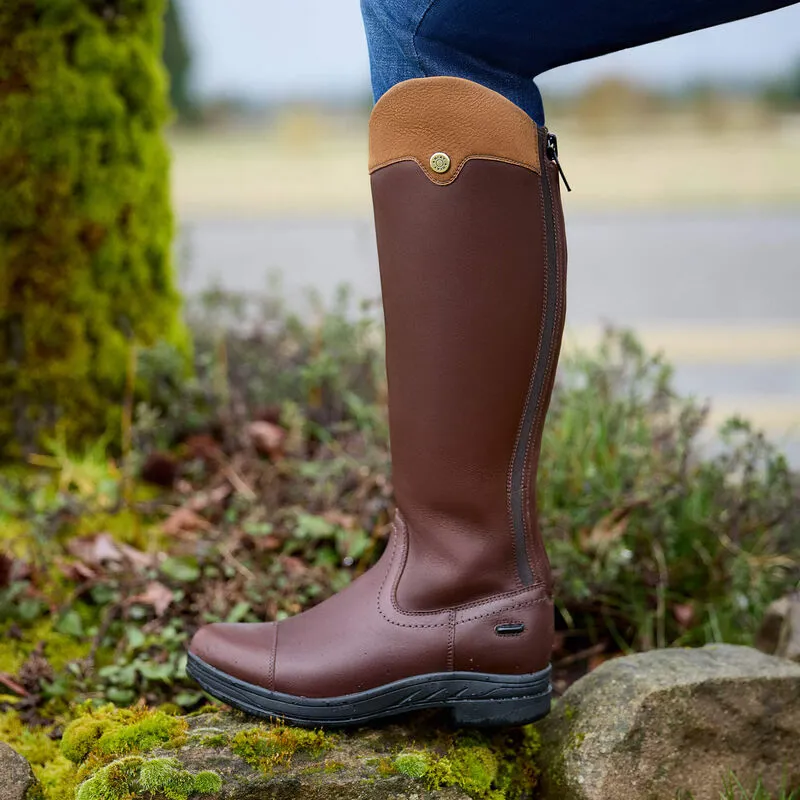 Ariat Womens Stamford Waterproof Riding Boot H20 Royal Chocolate-1